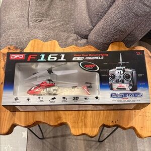 F161 Red Remote Control Helicopter